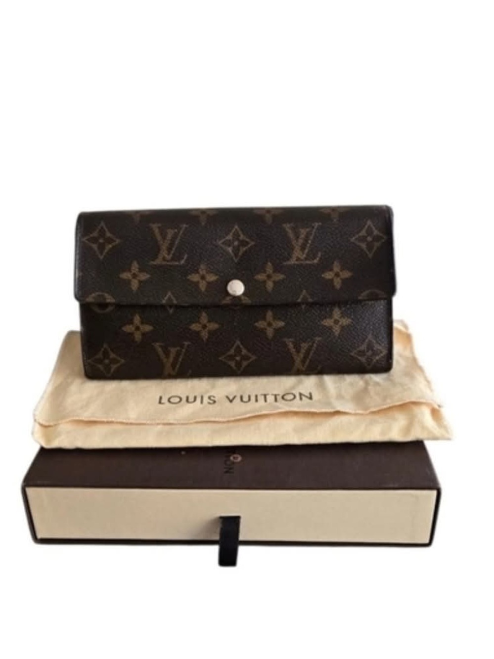 Louis Vuitton Monogram Wallet - authentic
